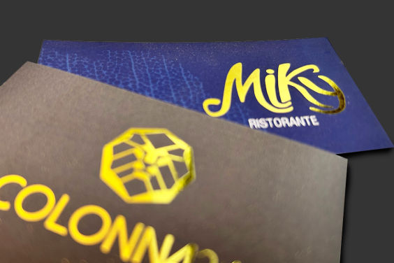 Publisystem - stampa materiali nobilitati oro argento La Spezia